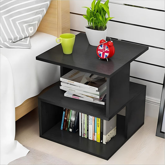 Modern Bedside Table with Storage | Rectangle Night Stand & Coffee Table