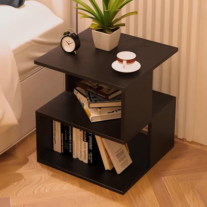 Modern Bedside Table with Storage | Rectangle Night Stand & Coffee Table